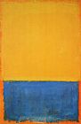 Yellow blue orange 1955 by Mark Rothko